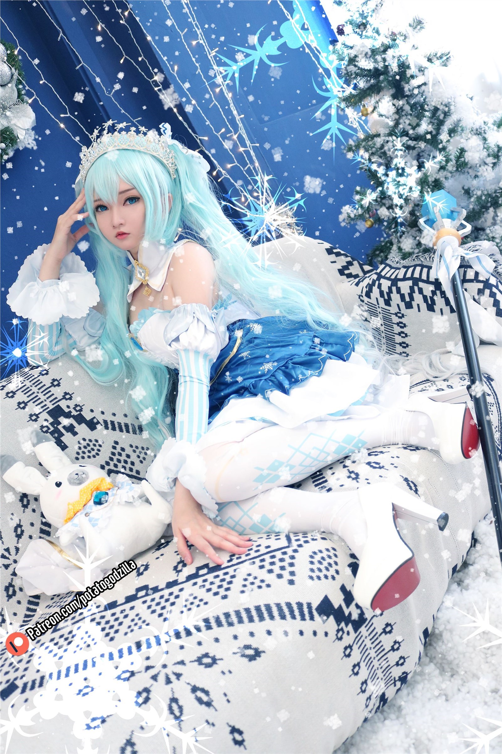 Potato Godzilla - NO.026 Snow Miku(4)